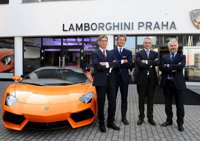 В Чехии открылся первый автосалон Lamborghini