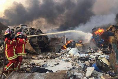Взрывы в Бейруте: число погибших и пострадавших растёт
