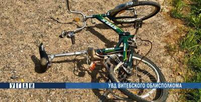 Под Витебском микроавтобус насмерть сбил велосипедиста