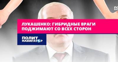 Лукашенко: Гибридные враги поджимают со всех сторон
