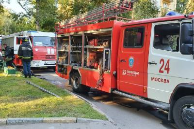 Пожар возник в новостройке на северо-востоке Москвы