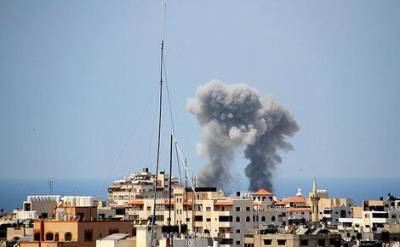 ВВС Израиля поразили объект ХАМАС в Газе в ответ на запуск шаров со взрывчаткой