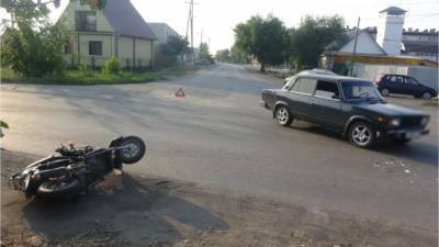 В Зауралье за день произошло три ДТП с мотоциклистами: один сбил ребенка, второй был пьян, третий – без прав