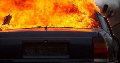 В Гурьевском районе ночью сгорели BMW, Mercedes, Nissan и Honda