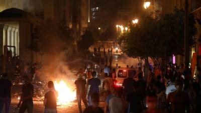 В Бейруте начались антиправительственные выступления