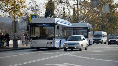 В Севастополе встали троллейбусы из-за отключения электричества