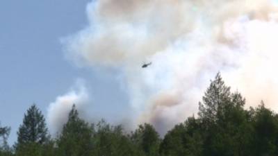 Лесные пожары: в Якутии на помощь жителям пришла погода. Новости на "России 24"