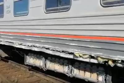 Два пассажирских поезда столкнулись в Уфе из-за смотревшего соцсети машиниста