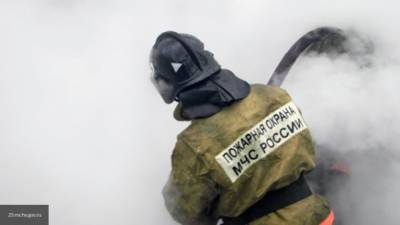 Пожарные ликвидировали огонь в московском отделении ГИБДД