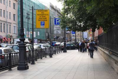 Платные парковки принесли в бюджет Петербурга почти 380 млн рублей