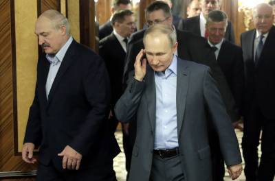 Путин и Лукашенко обсудили задержание в Белоруссии россиян