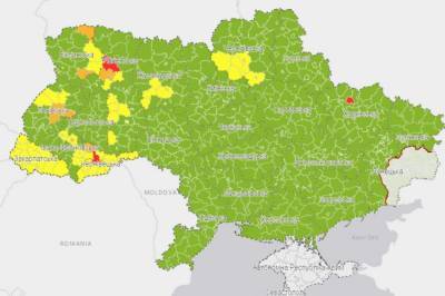 Харьков попал в "красную зону", а Тернополь вернулся в "зеленую"
