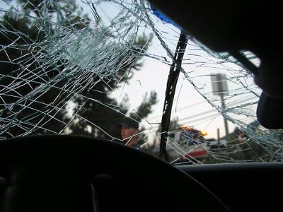 Серьезная авария произошла на Можайском шоссе, двое пострадали
