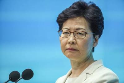 Bloomberg: США намерены ввести санкции против главы администрации Гонконга