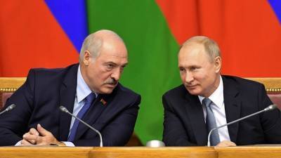 Путин и Лукашенко по телефону обсудили задержание россиян в Минске
