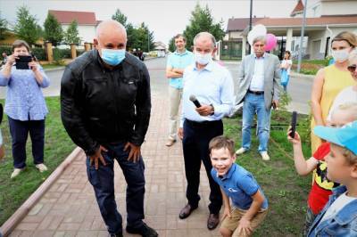 Сергей Цивилёв принял участие в открытии детского парка в Журавлёвых горах