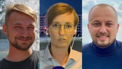 В Белоруссии задержаны журналисты телеканала "Настоящее время"