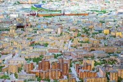 Власти Москвы рассказали, как создавался самый большой макет города в мире