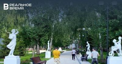 В парк у ДК им. Саид-Галиева в Казани вернули скульптуры