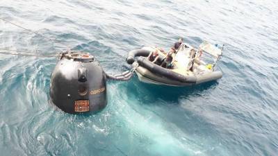 В Японском море в ходе учений спасли экипаж космического корабля «Союз»