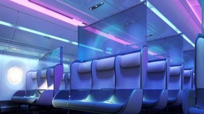 Так будут выглядеть салоны самолетов после пандемии: антивирусные сиденья, капсульная посадка