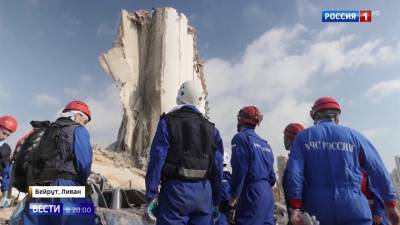 В эпицентре взрыва: МЧС продолжает искать выживших под завалами в Бейруте