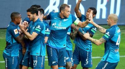Футболисты "Зенита" выиграли Суперкубок России