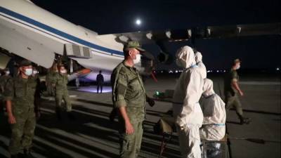 Специальный медицинский отряд ЦВО вернулся в Новосибирск из Сирии