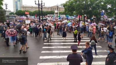 Власти Хабаровска сообщили о снижении числа участников на новом митинге