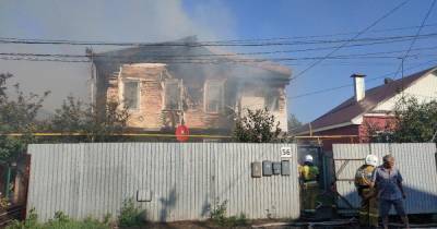 Названа причина охватившего десять домов страшного пожара в Самаре