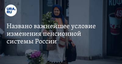 Названо важнейшее условие изменения пенсионной системы России. Оно гарантировано спасет от нищеты
