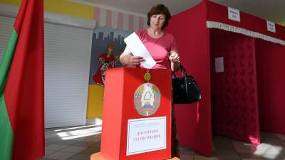 Явка при досрочном голосовании на выборах в Белоруссии составила 32,24%