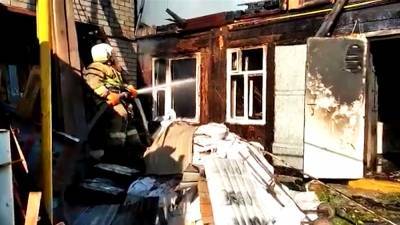 Страшный пожар в Самаре: сгорели 10 домов