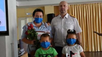 Юной спасительнице брата вручили благодарность Александра Бастрыкина