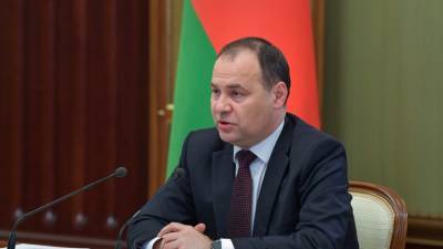Премьер Белоруссии досрочно проголосовал на выборах президента