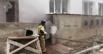 Пожар произошел в больнице в Челябинске
