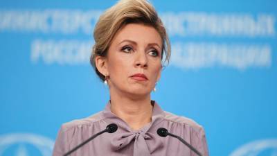 Захарова обвинила Киев в нежелании решать проблему Донбасса