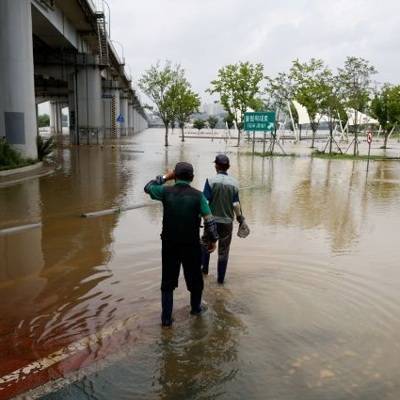26 человек погибли в результате сильных ливней в Южной Корее