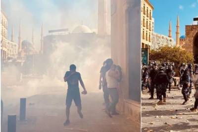 В Бейруте начались массовые столкновения