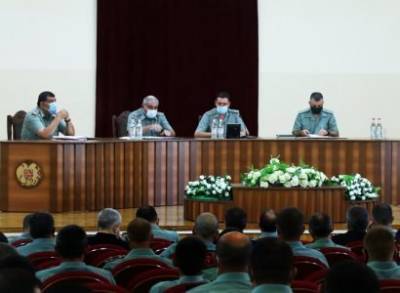 На заседании военного совета Армии обороны подвели итоги шести месяцев армейского учебного года