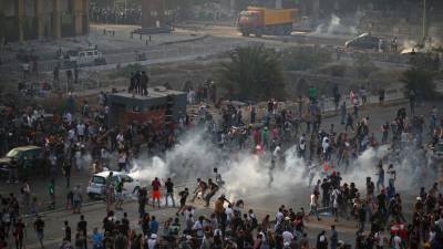 Число пострадавших во время протестов в Бейруте достигло 130