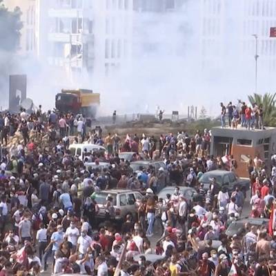 Почти 60 человек пострадали во время столкновений в Бейруте