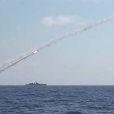 Условные пуски ракет выполнили в Северном море шесть ракетных кораблей Балтийского флота