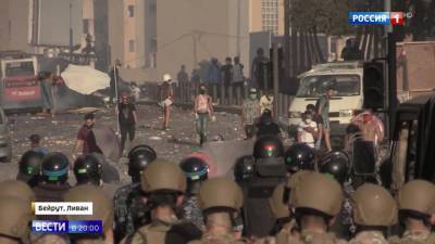 Протесты в Бейруте быстро превратились в массовые беспорядки. Вести в 20:00