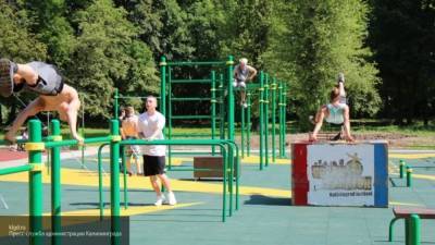 Юные спортсмены установили мировые рекорды по отжиманиям на брусьях в Чечне