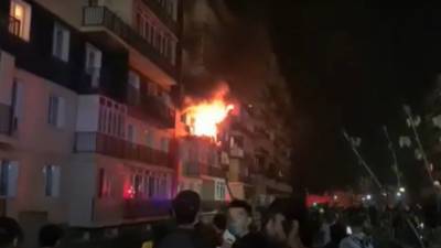 Рядом с Алматы загорелся жилой комплекс