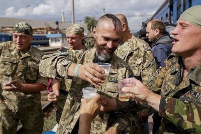 Пьяные украинские боевики устроили пожар — НМ ДНР