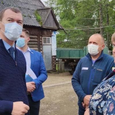Михаил Дегтярёв посетил с рабочим визитом Верхнебуреинский район