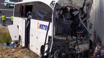 В ДТП с пассажирским автобусом под Стамбулом погибли 5 человек