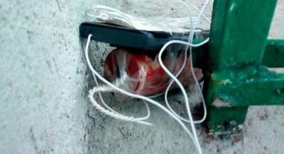 В Киеве на Печерске нашли взрывное устройство (фото)
